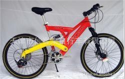 自行車-廠家生產供應 供應減震變速男山地自行車(圖)出口產品!_商務聯盟